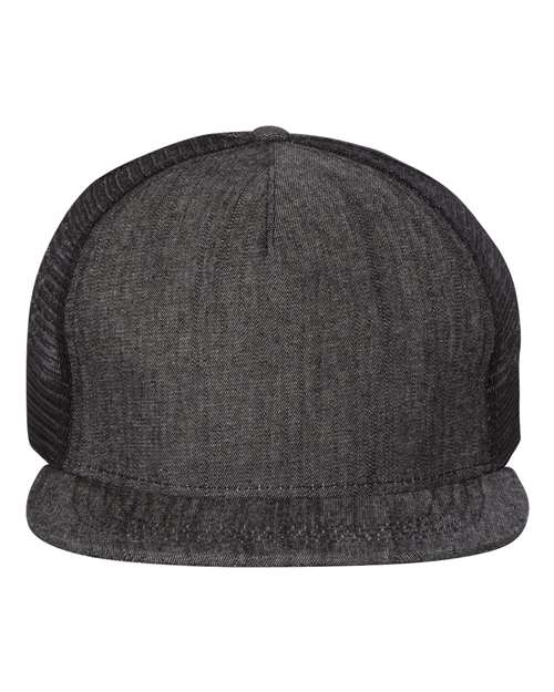 Mega Cap - Flat Bill Trucker Cap - 6997C