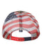 Outdoor Cap - Camo with American Flag Mesh Back Cap - CWF400M