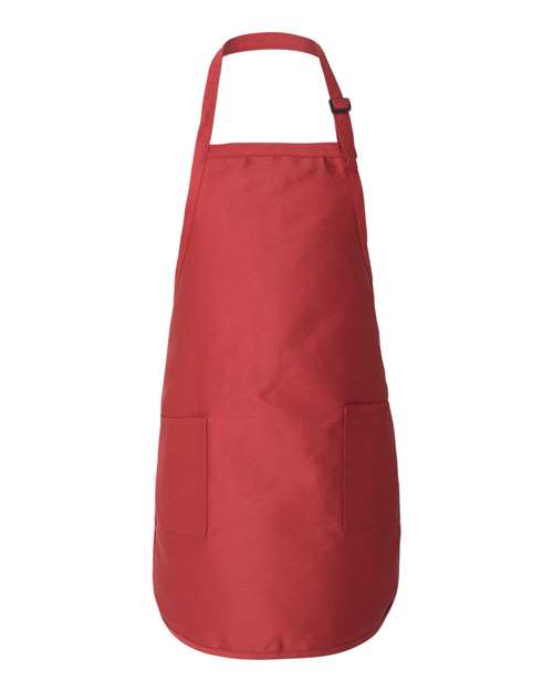 Q-Tees - Full-Length Apron with Pockets - Q4350