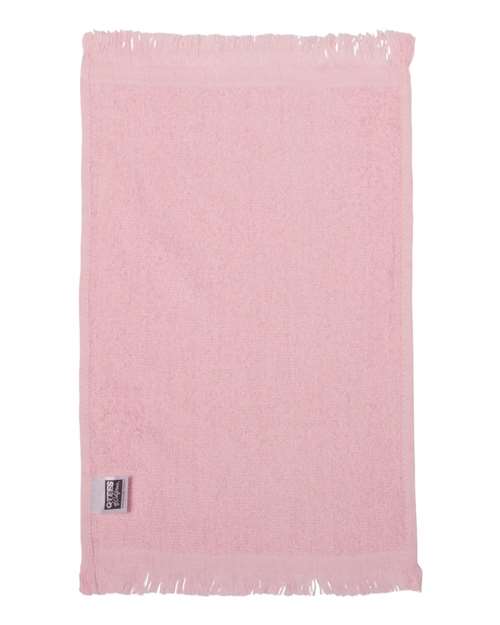 Q-Tees - Fringed Fingertip Towel - T100