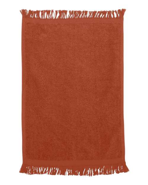 Q-Tees - Fringed Fingertip Towel - T100