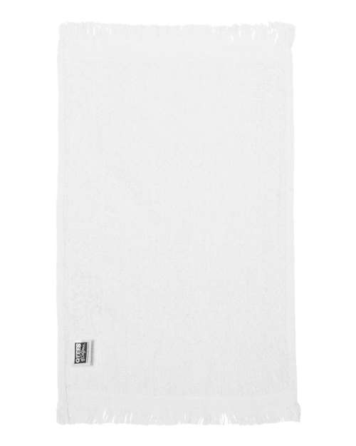 Q-Tees - Fringed Fingertip Towel - T100