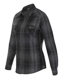 Burnside - Women's Convertible Sleeve Western Shirt - 5206