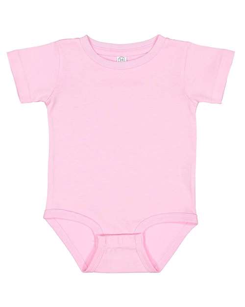 Rabbit Skins - Infant Premium Jersey Short Sleeve Bodysuit - 4480