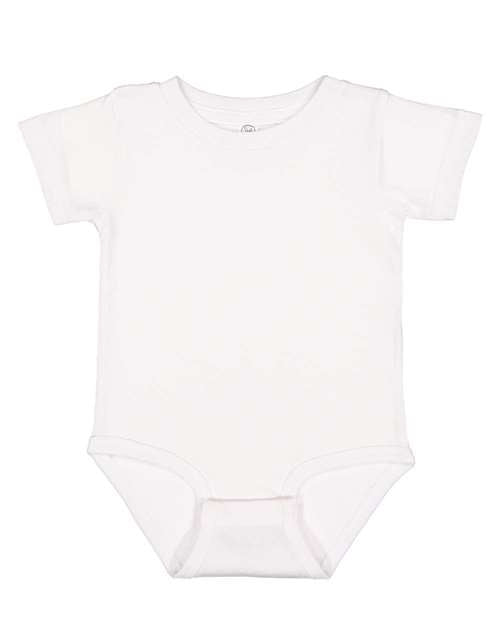 Rabbit Skins - Infant Premium Jersey Short Sleeve Bodysuit - 4480