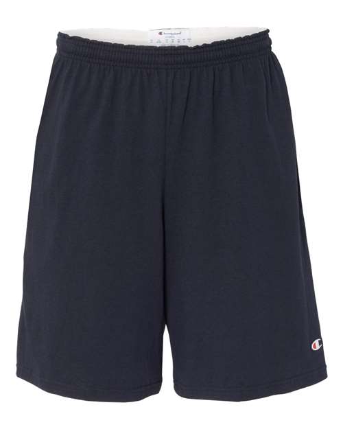 Champion - Cotton Jersey 9" Shorts with Pockets - 8180