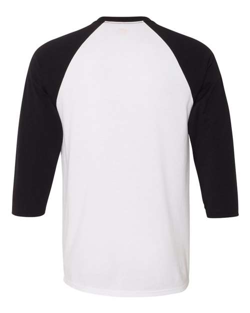 Hanes - X-Temp® Three-Quarter Raglan Sleeve Baseball T-Shirt - 42BA