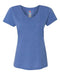 Hanes - Women’s Premium Triblend V-Neck Short Sleeve T-Shirt - 42VT