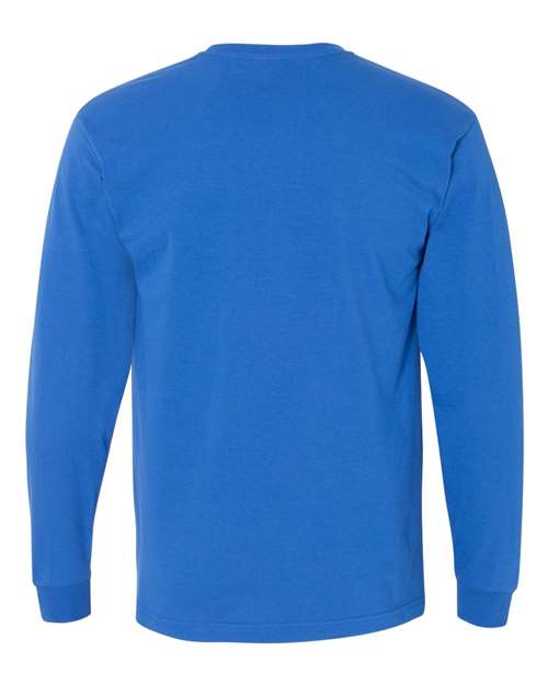 Bayside - USA-Made 100% Cotton Long Sleeve T-Shirt - 5060