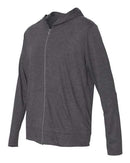 Anvil - Triblend Full-Zip Hooded Long Sleeve T-Shirt - 6759