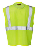 Kishigo - Clear ID Vest with Zipper Closure - 1532-1533