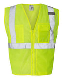 Kishigo - Clear ID Vest with Zipper Closure - 1532-1533