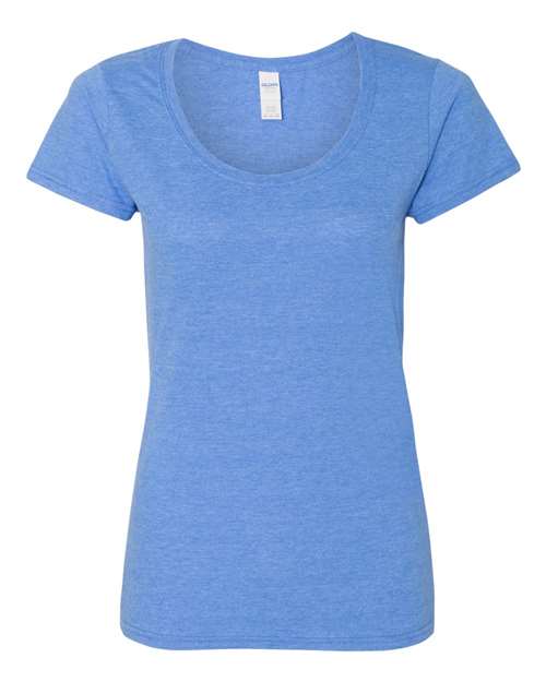 Gildan - Softstyle® Women’s Deep Scoop Neck T-Shirt - 64550L