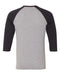 JERZEES - Triblend Three-Quarter Raglan Baseball T-Shirt - 601RR