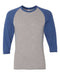 JERZEES - Triblend Three-Quarter Raglan Baseball T-Shirt - 601RR