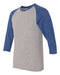 JERZEES - Triblend Three-Quarter Raglan Baseball T-Shirt - 601RR