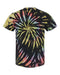 Dyenomite - Multi-Color Spiral Tie-Dyed T-Shirt - 200MS