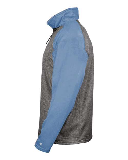 Badger - Sport Pro Heather Performance Fleece Quarter-Zip Pullover - 1484