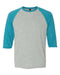 Anvil - Triblend Raglan Three-Quarter Sleeve T-Shirt - 6755