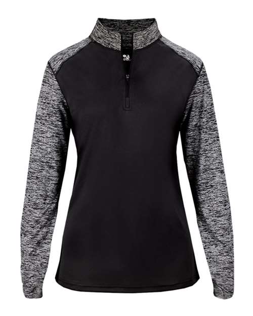 Badger - Women's Sport Blend Quarter-Zip Pullover - 4198