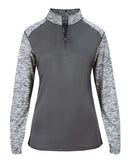 Badger - Women's Sport Blend Quarter-Zip Pullover - 4198