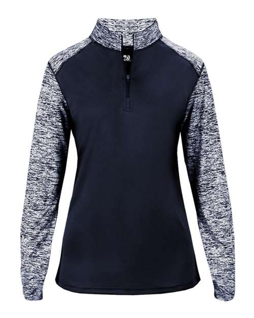 Badger - Women's Sport Blend Quarter-Zip Pullover - 4198