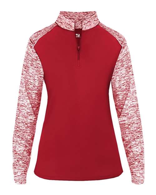 Badger - Women's Sport Blend Quarter-Zip Pullover - 4198