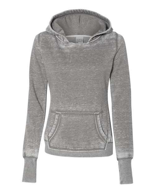 J. America - Women's Zen Fleece Hooded Sweatshirt - 8912