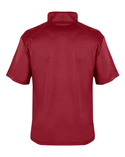 Badger - Youth B-Core Short Sleeve Quarter-Zip Pullover - 2199