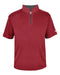 Badger - Youth B-Core Short Sleeve Quarter-Zip Pullover - 2199