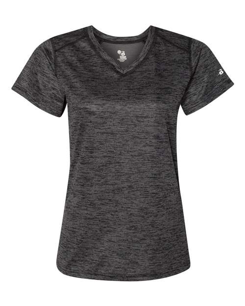 Badger - Women's Tonal Blend V-Neck T-Shirt - 4175