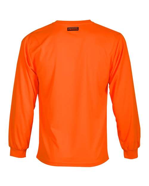 Kishigo - Microfiber Polyester Long Sleeve T-Shirt - 9122-9123