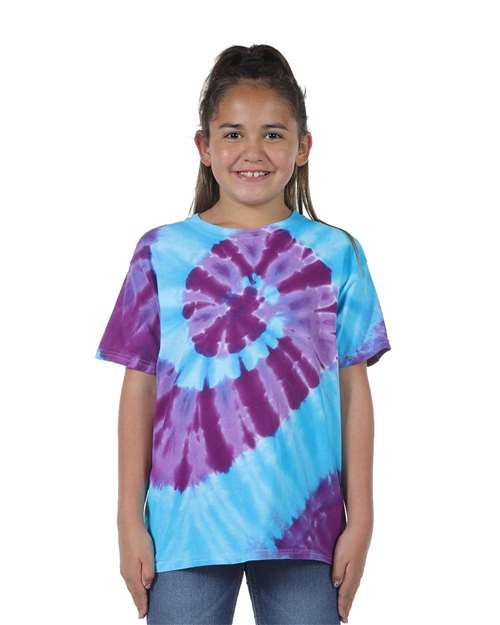 Dyenomite - Youth Typhoon Tie Dye T-Shirt - 20BTY