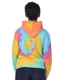 Dyenomite - Youth Multi-Color Swirl Hooded Sweatshirt - 854BMS