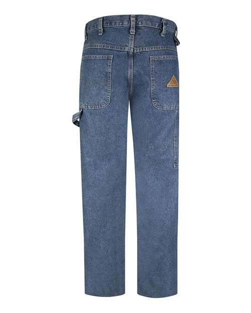 Bulwark - Flame Resistant Pre-Washed Denim Dungaree - PEJ8