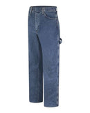 Bulwark - Flame Resistant Pre-Washed Denim Dungaree - PEJ8