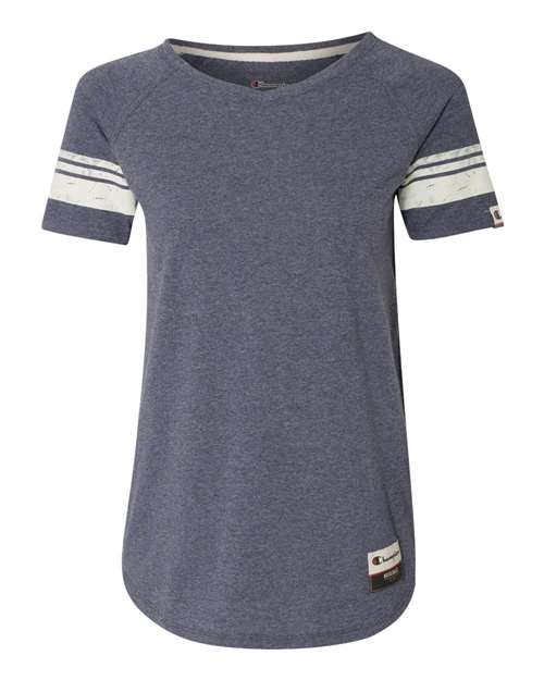 Champion - Women's Originals Triblend Varsity Tee - AO350