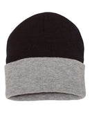 Sportsman - Colorblocked 12" Cuffed Beanie - SP12T