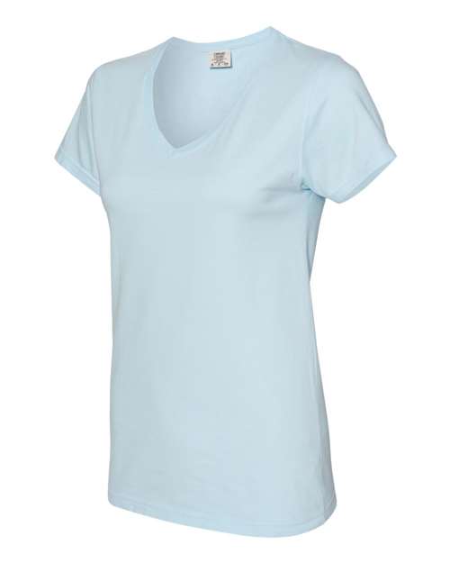 Comfort Colors - Garment-Dyed Women’s Midweight V-Neck T-Shirt - 3199