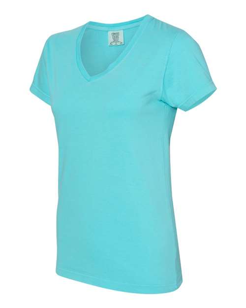 Comfort Colors - Garment-Dyed Women’s Midweight V-Neck T-Shirt - 3199