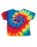 Dyenomite - Toddler Spiral Tie Dye T-Shirt - 20TMS