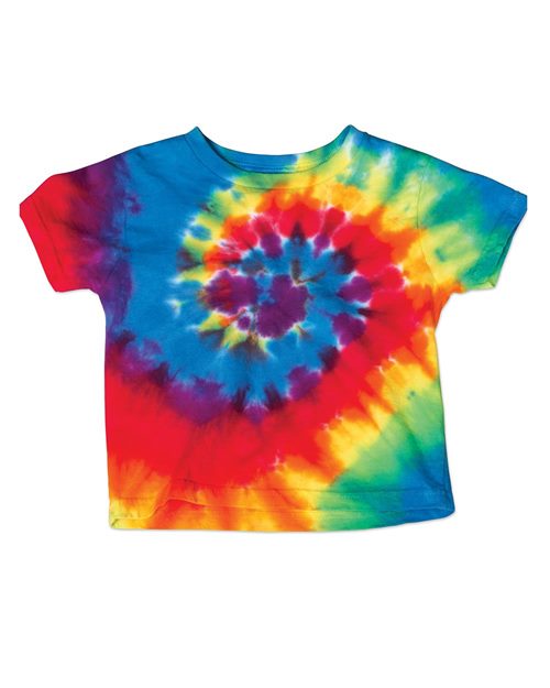 Dyenomite - Toddler Spiral Tie Dye T-Shirt - 20TMS