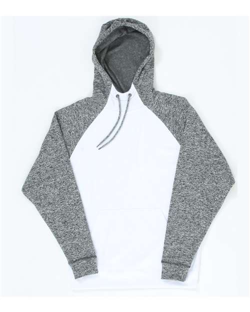 J. America - Colorblocked Cosmic Fleece Hooded Sweatshirt - 8612