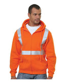 Bayside - USA-Made Hi-Visibility Full-Zip Hooded Fleece - 3790