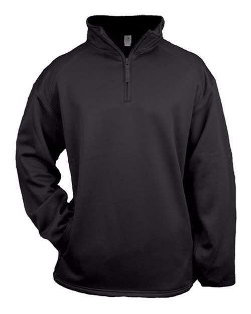 Badger - Youth Quarter Zip Poly Fleece Pullover - 2480