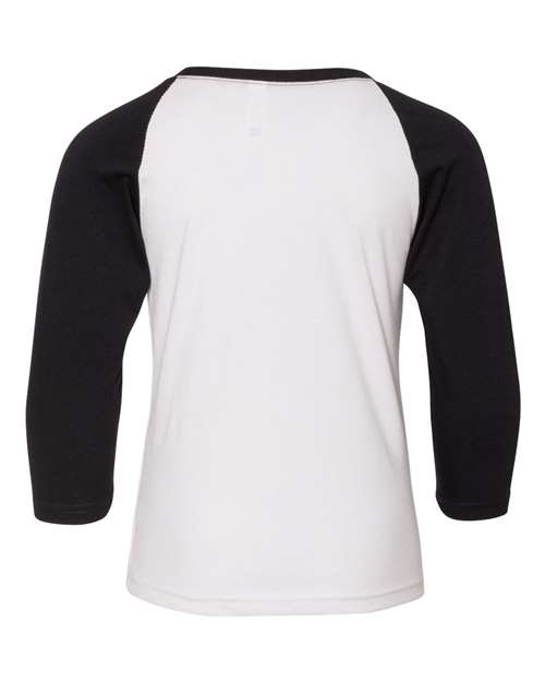 Next Level - Youth CVC Three-Quarter Sleeve Raglan - 3352