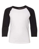 Next Level - Youth CVC Three-Quarter Sleeve Raglan - 3352