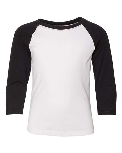 Next Level - Youth CVC Three-Quarter Sleeve Raglan - 3352