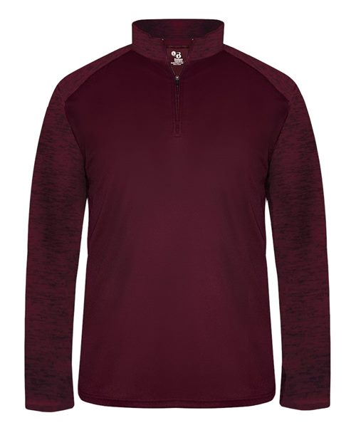 Badger - Sport Tonal Blend Quarter-Zip Pullover - 4177