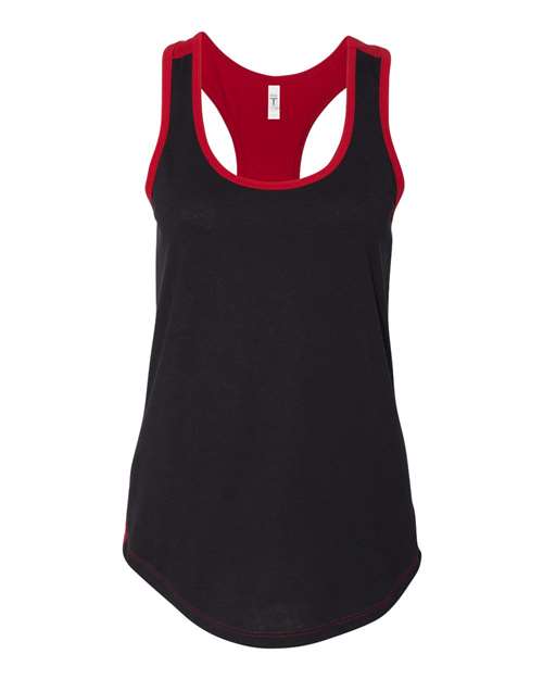 Next Level - Women’s Ideal Colorblocked Racerback Tank - 1534